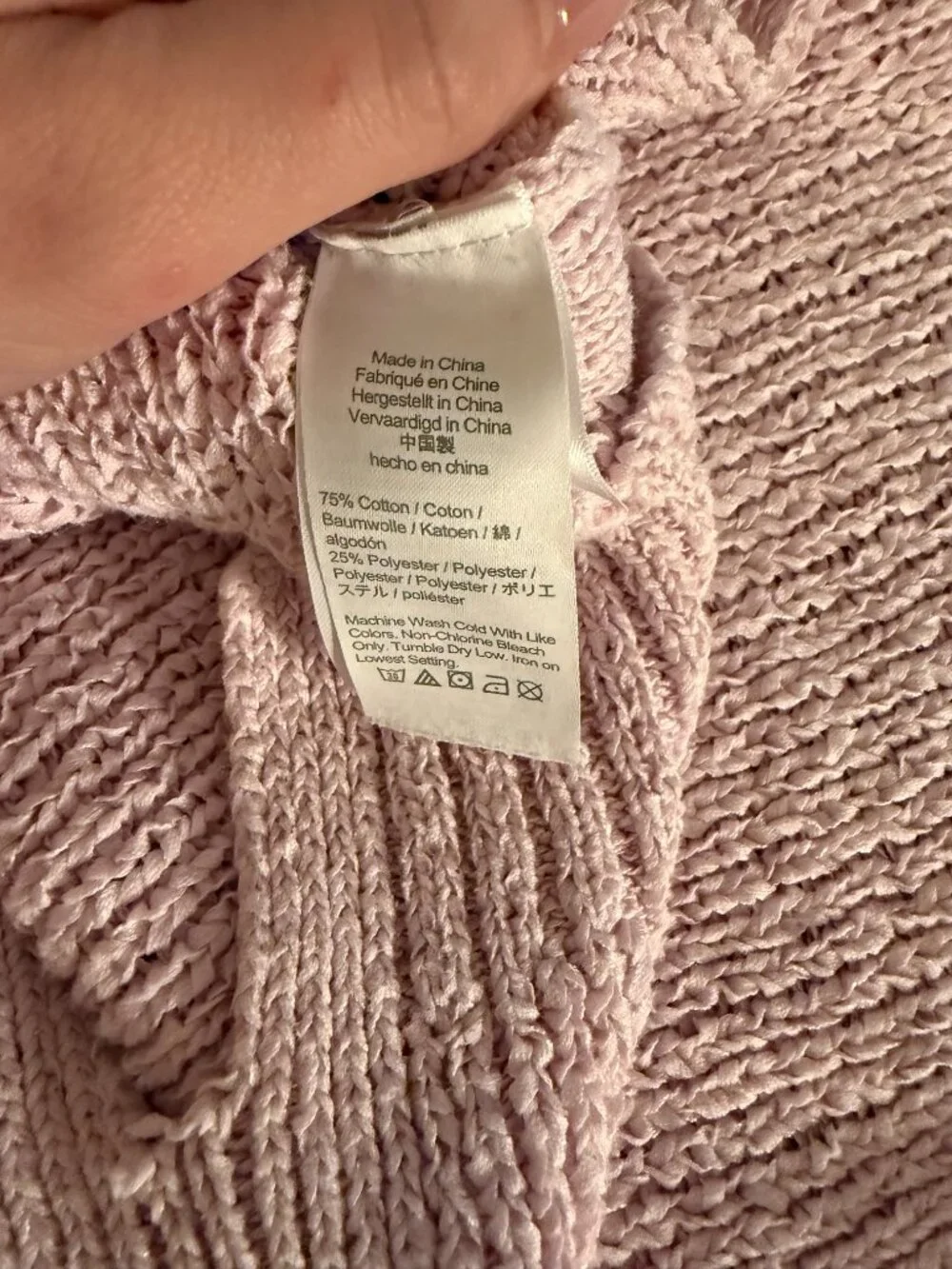 J. Crew baby pink